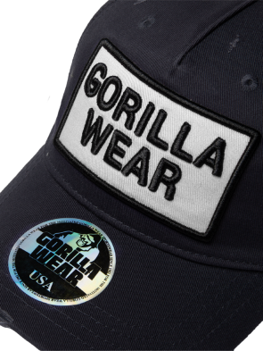 Gorilla Wear Бейсболка Harrison GW-99172 (Black/White)