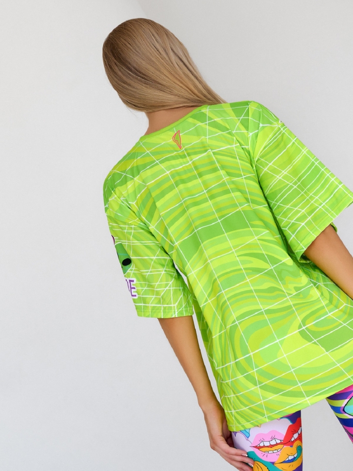 BonaFide Футболка OVERSIZE JOY (Green)