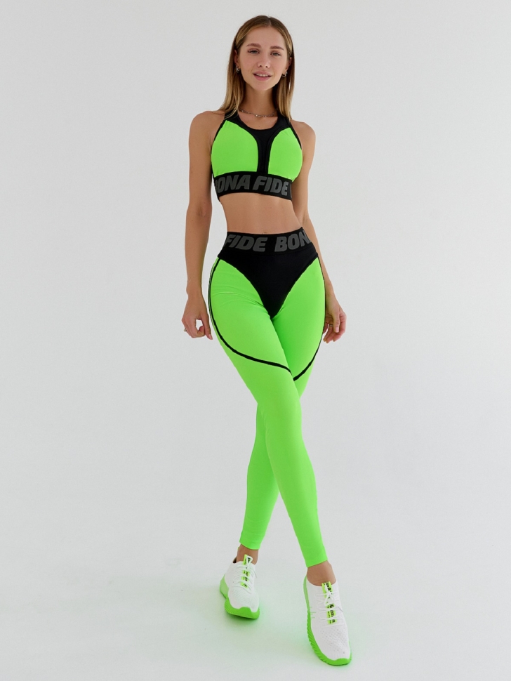 BonaFide Лосины Extra Sex (Acid Green)