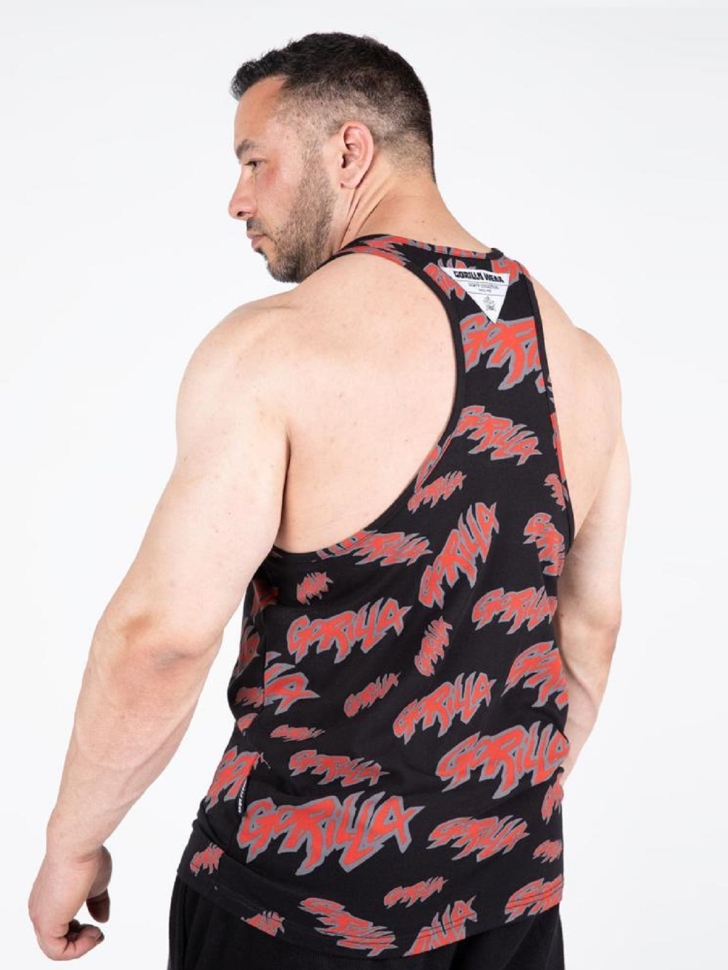 Gorilla Wear Майка Legacy GW-90137 (Black/Red)