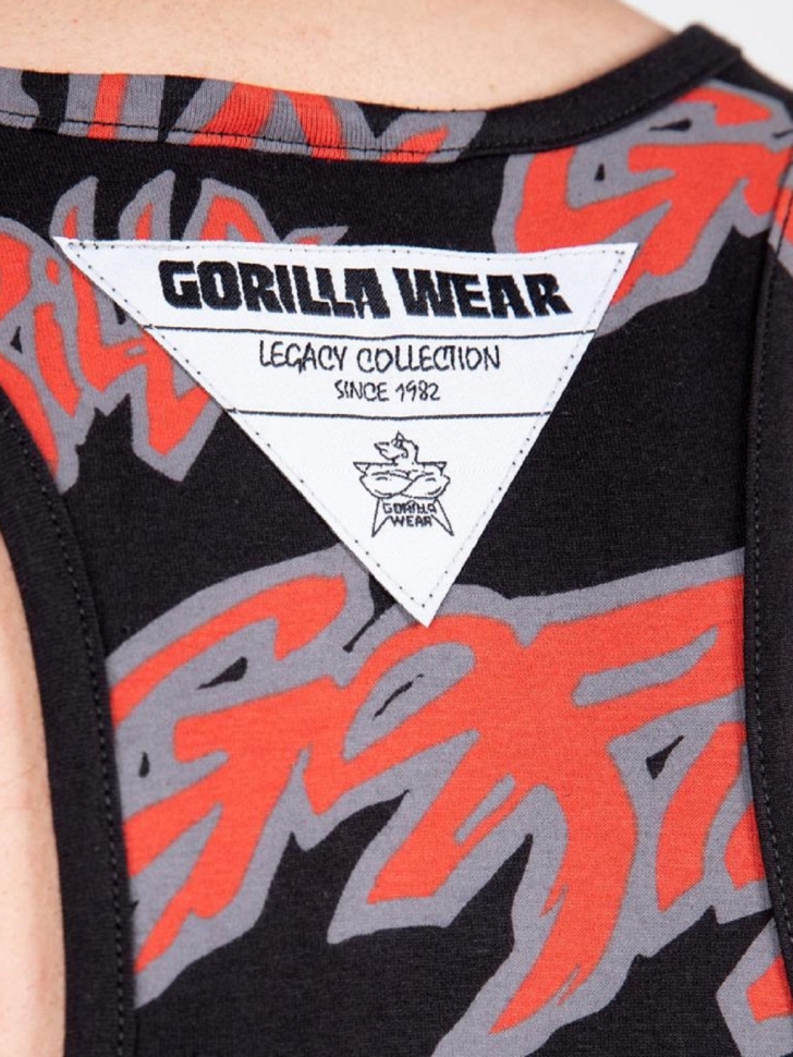 Gorilla Wear Майка Legacy GW-90137 (Black/Red)
