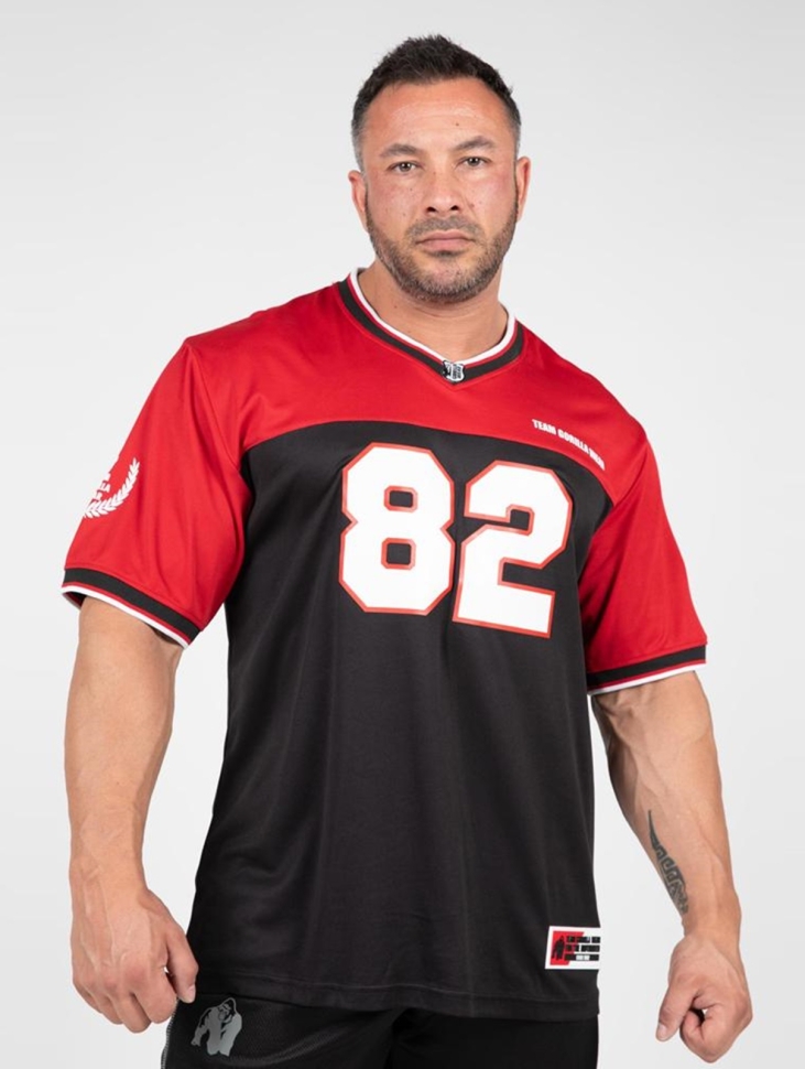 Gorilla Wear Футболка Trenton GW-90578 (Black/Red)