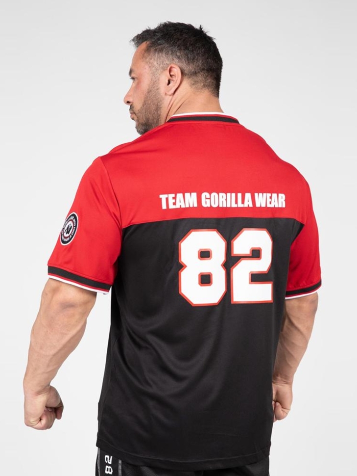 Gorilla Wear Футболка Trenton GW-90578 (Black/Red)