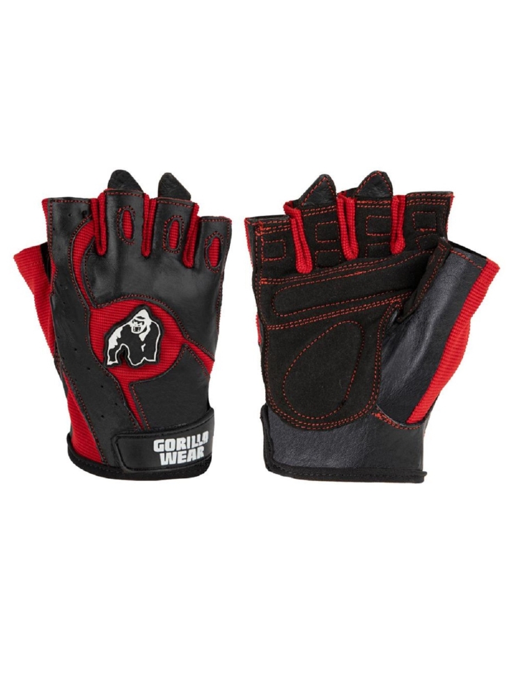 Gorilla Wear Перчатки Mitchell GW-99145 (Black/Red)
