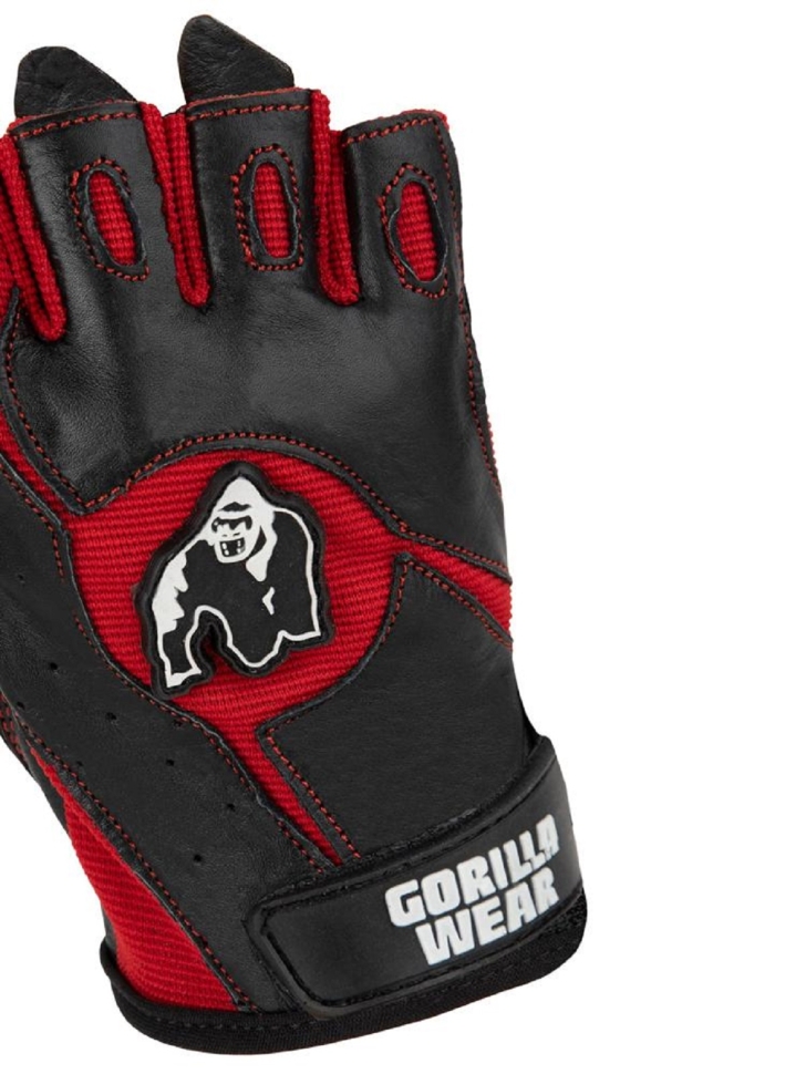 Gorilla Wear Перчатки Mitchell GW-99145 (Black/Red)