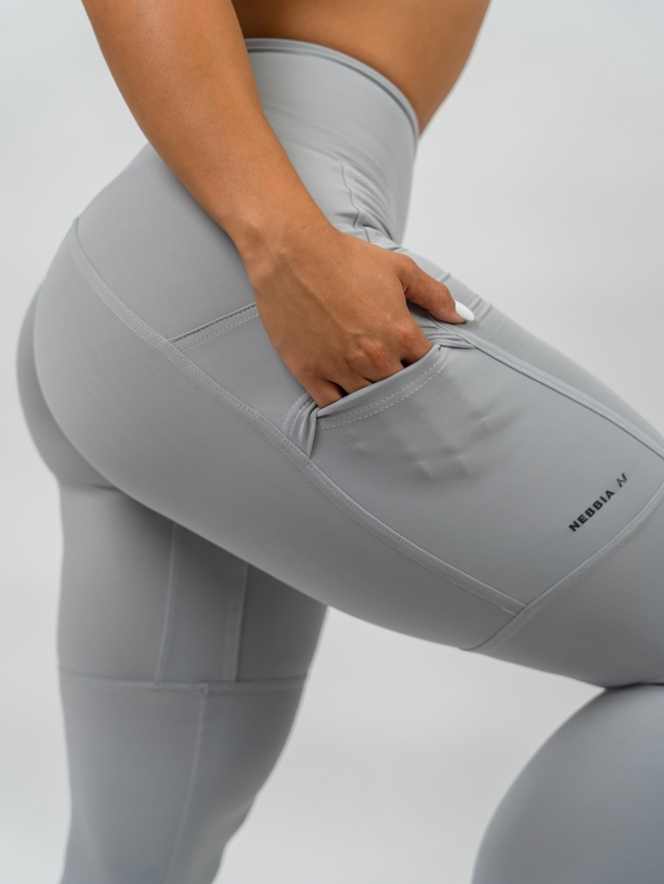 Nebbia Лосины LEG DAY GOALS 248 (Gray) ЧЗ