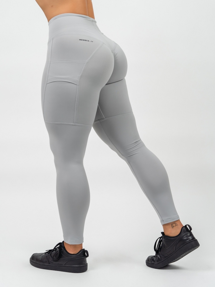 Nebbia Лосины LEG DAY GOALS 248 (Gray) ЧЗ