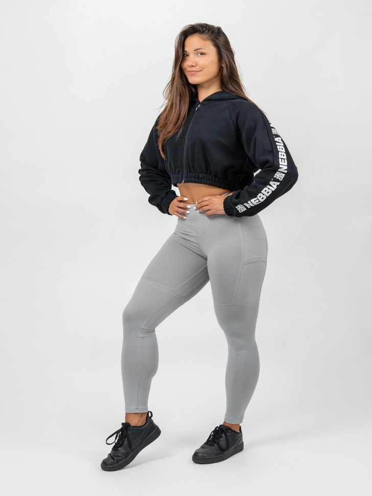 Nebbia Лосины LEG DAY GOALS 248 (Gray) ЧЗ