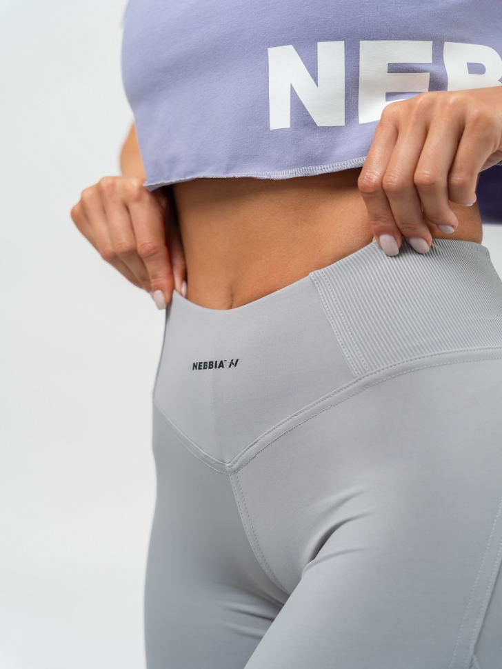Nebbia Лосины High Waisted Shaping Leggings GLUTE PUMP 247 (Gray) ЧЗ