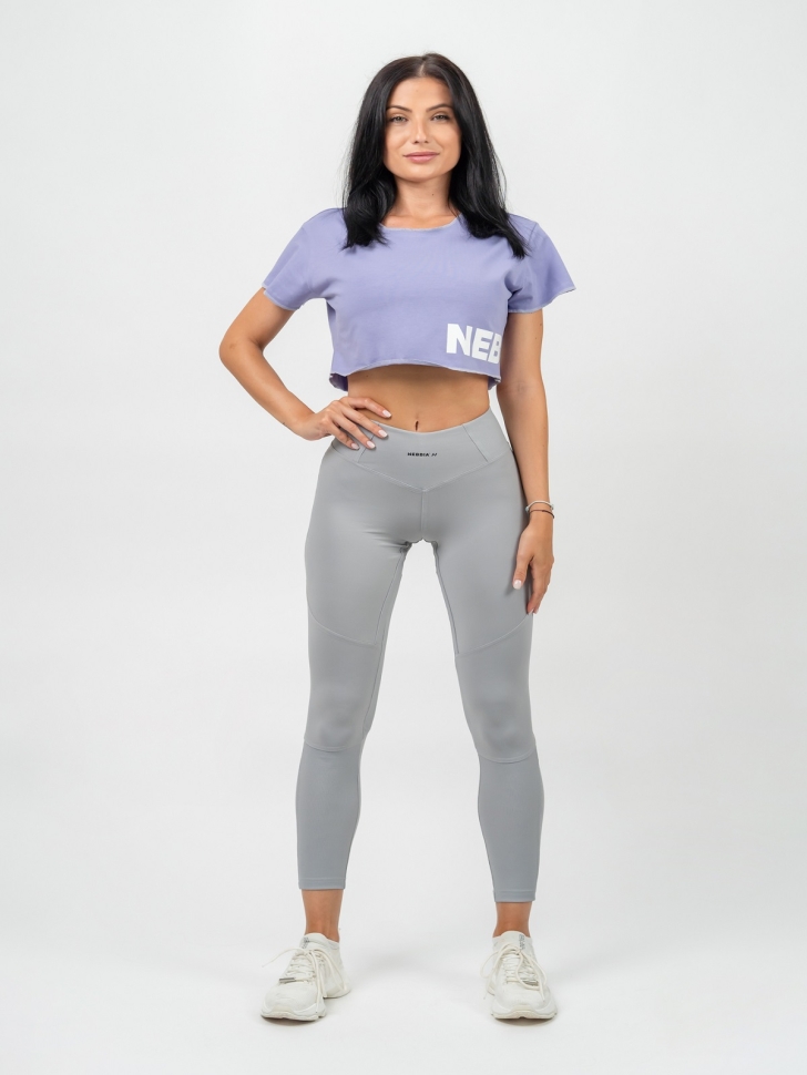 Nebbia Лосины High Waisted Shaping Leggings GLUTE PUMP 247 (Gray) ЧЗ