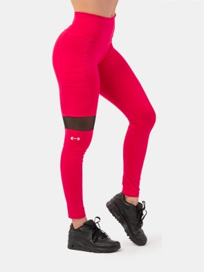Nebbia Лосины Spory Smart Pocket High-Waist 404 (Pink) ЧЗ