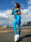 BonaFide Лосины Extra Sex Push Up (Juicy Sky Blue) ЧЗ